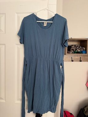 Smash + Tess Rebecca wrap dresses (blue and green) READ DESCRIPTION